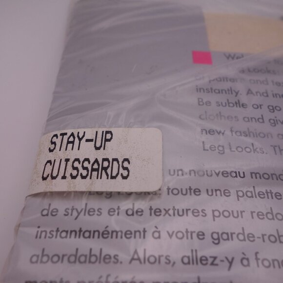 Cameo Leg Looks fashion sandalfoot Linen 100% Nylon Average Panty Hose - Picture 15 of 16